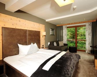 Hotel Burgschrofn - Tux - غرفة نوم