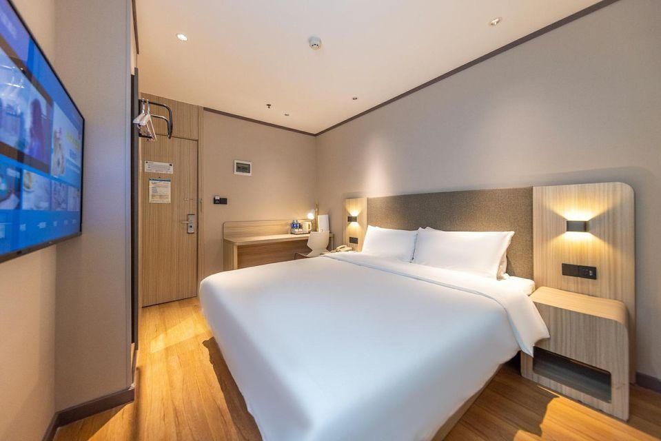 Hanting Hotel (Lanzhou Broadcasting and Television Center) - לנג'ואו - חדר שינה