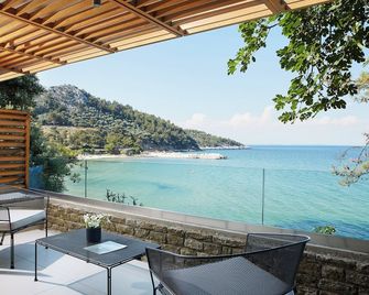 Makryammos - Thasos Town - Balkong