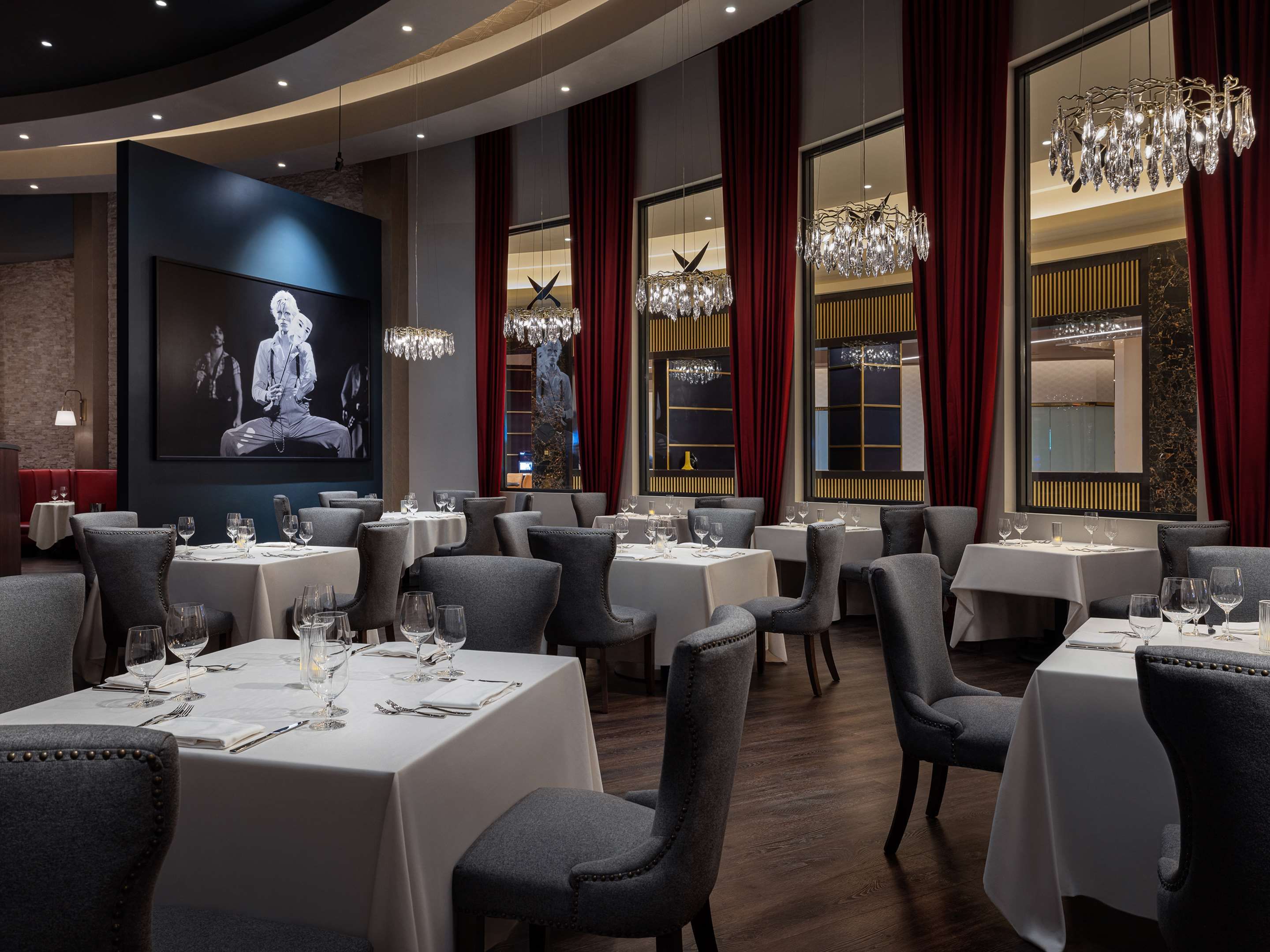 Restaurant view of Las Vegas Hilton at Resorts World