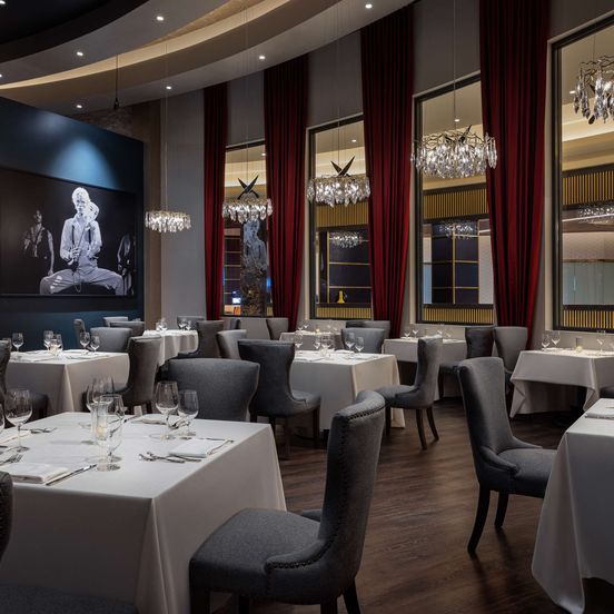 Restaurant view of Las Vegas Hilton at Resorts World