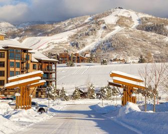 Picturesque Steamboat Springs Condo near Gondola w/Shared Hot Tub - Steamboat Springs - Edificio