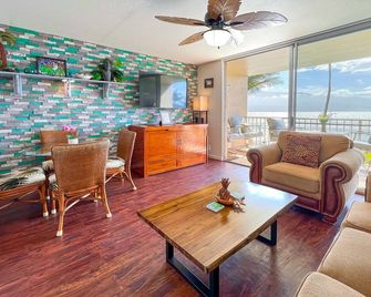 Maalaea Kai 215 1 Bedroom Condo - Wailea - Pokój dzienny