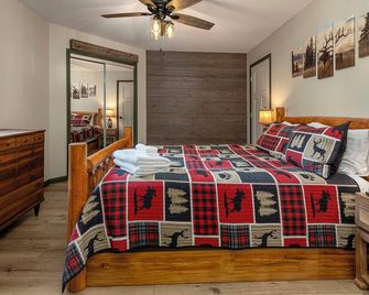 5 acre Paradise-Shawnee Wine Trail, Pool, Pond, Firepit, Pet Friendly - 代爾(伊利諾伊州) - 臥室