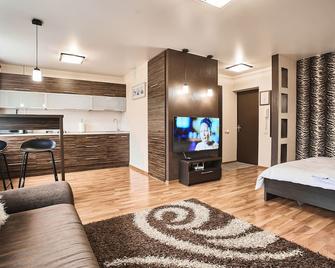 MinskLux studio apartment on Bogdanovicha 74 - Minsk - Bedroom