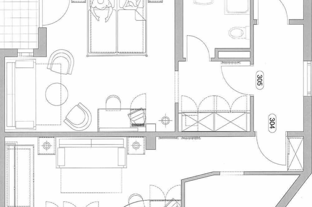 Hotel Glockenstuhl - גרלוס - תוכנית קומה (Floorplan)