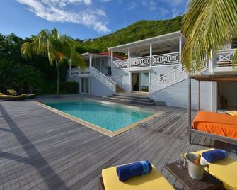 Authentic Summer Villa in Corossol Hillside - Gustavia - Pool
