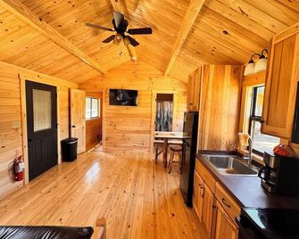 Fishdance Cabin, a Charming 2-bedroom cabin with AC, WiFi in brilliant Ely - Ely - Kitchen