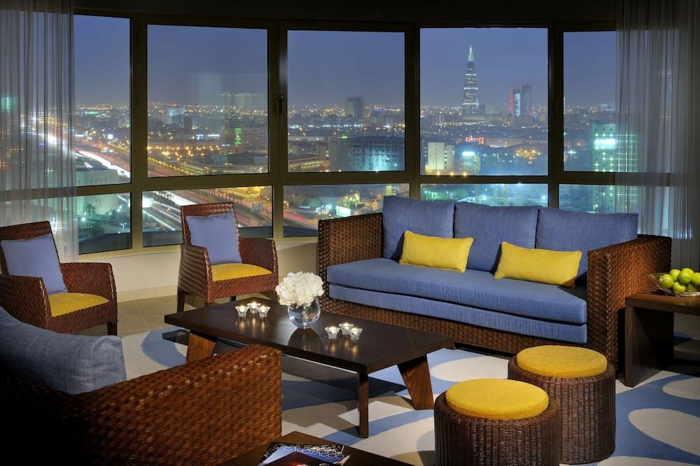 Marriott Executive Apartments Riyadh, Convention Center - Riad - Sala de estar