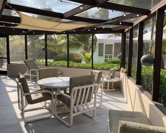 Cayman Kai, Rum Point; Quaint Oceanfront Condo With Beautiful Private Beach - North Side - Patio