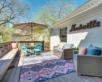 Belmont Family Home: Walk to Park, restaurants, 10 min Downtown- Ideal Location! - Nashville - Balcon