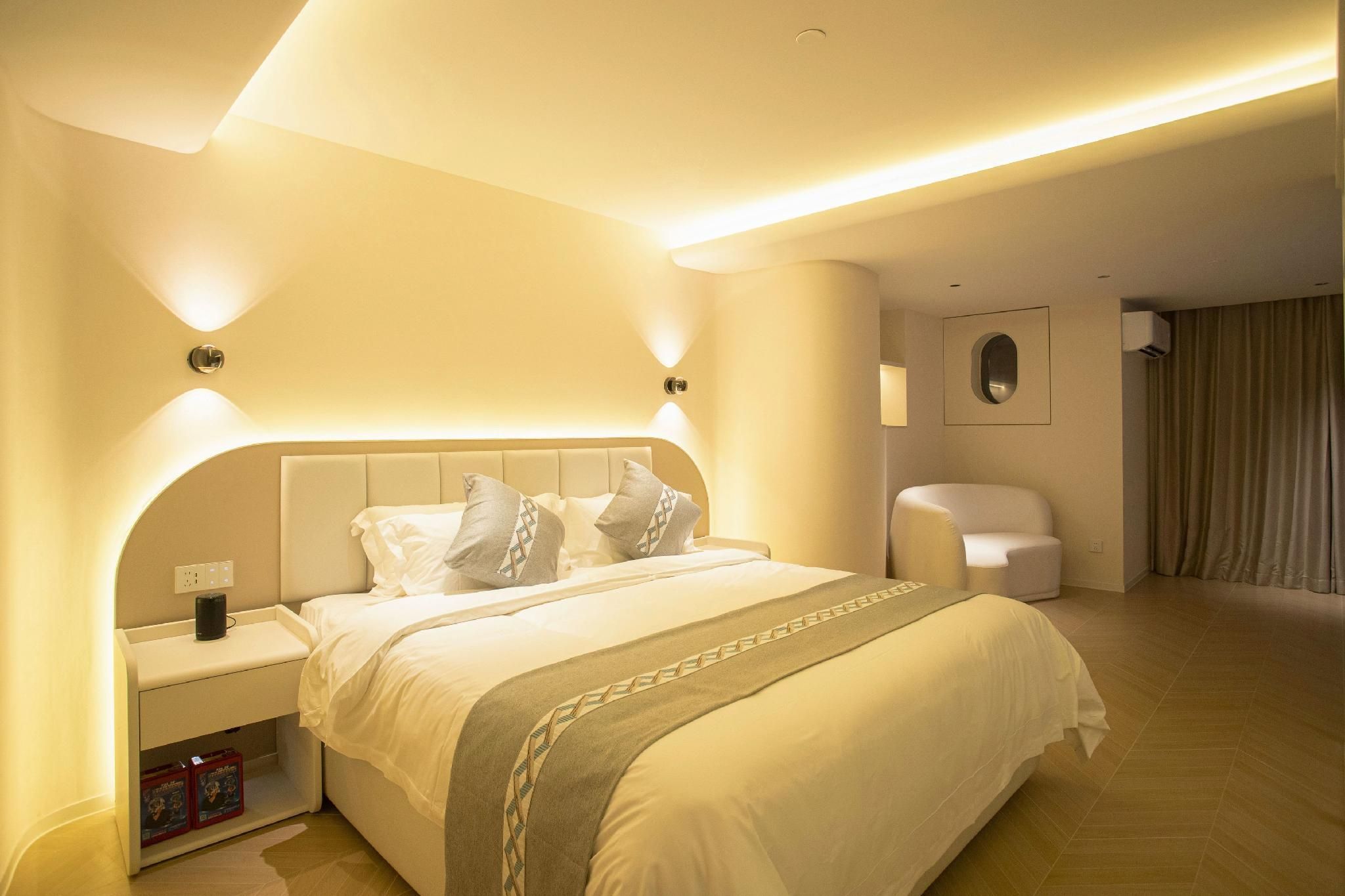 Yiwei Cultural Tourism Hotel (Dalian Airport Branch) - داليان - غرفة نوم