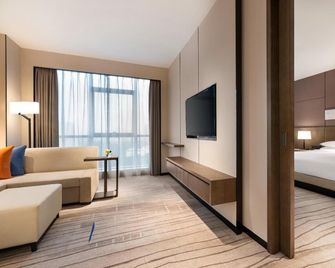 Meixi Lake Atour S Hotel, Changsha High-tech Zone - Changsha - Sala de estar