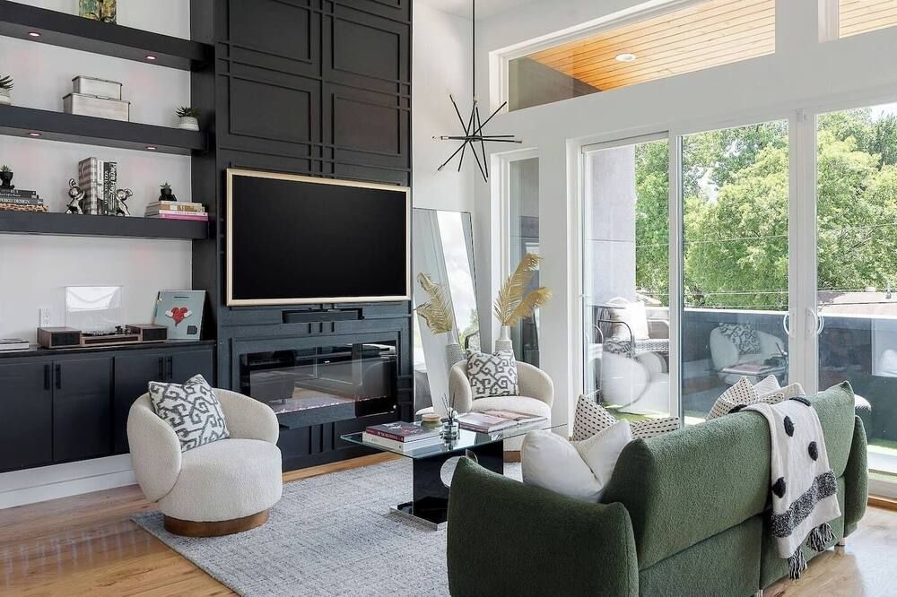 Modern Luxury Art Themed Getaway - דאלאס - סלון