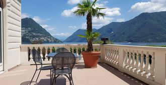 Best Western Hotel Bellevue Au Lac - Lugano - Balcón