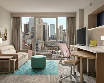 Home2 Suites by Hilton Chicago River North - Chicago - Living room