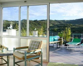 Cosy apartment for 6 people with WIFI, TV, patio, pets allowed and panoramic view - Dolcedo - Balcony