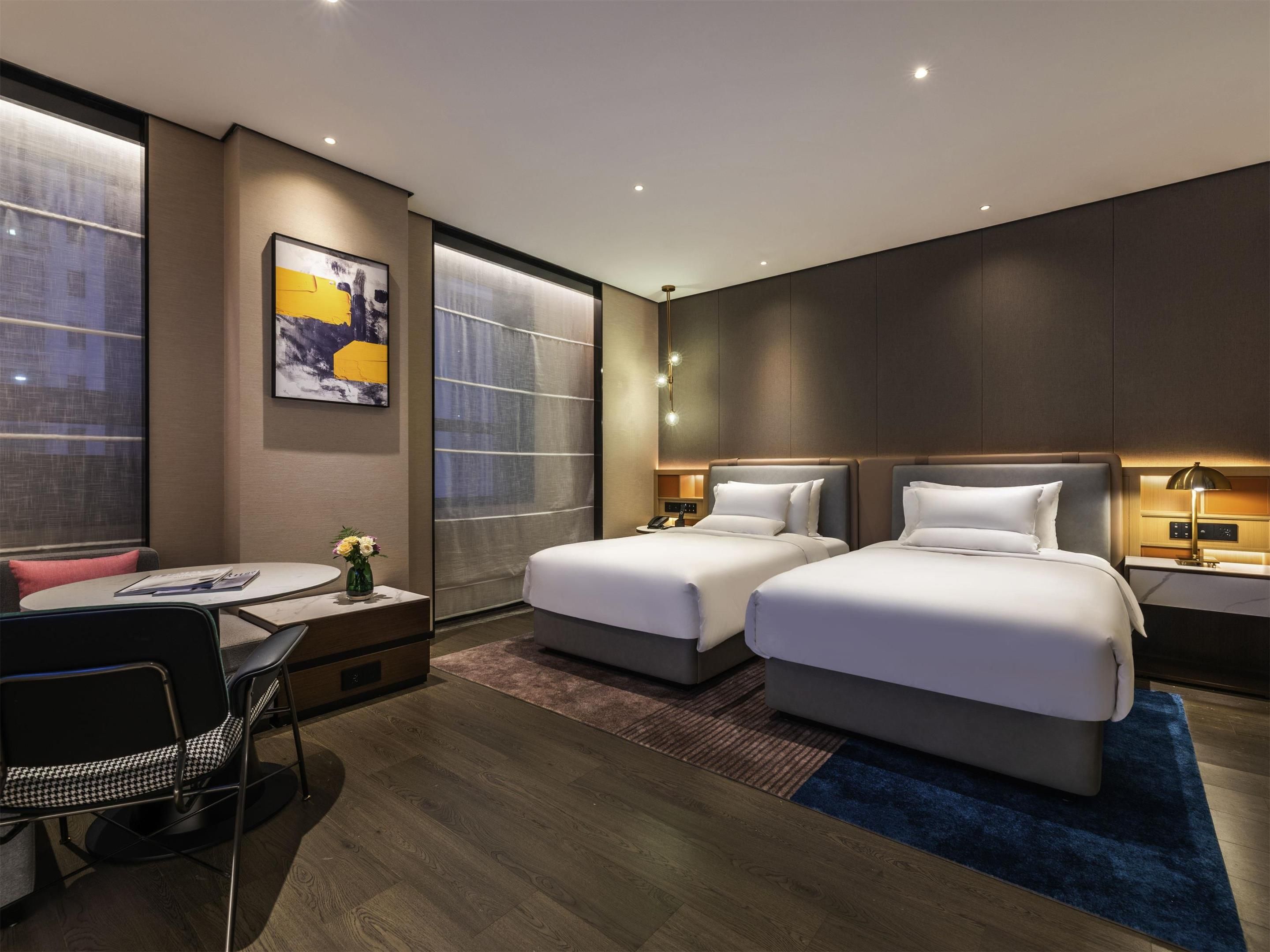 نوفوتل تيانجين دروم تاور - تيانجين - غرفة نوم