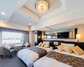 Apa Hotel Asakusa Kuramae Kita - Tokyo - Bedroom