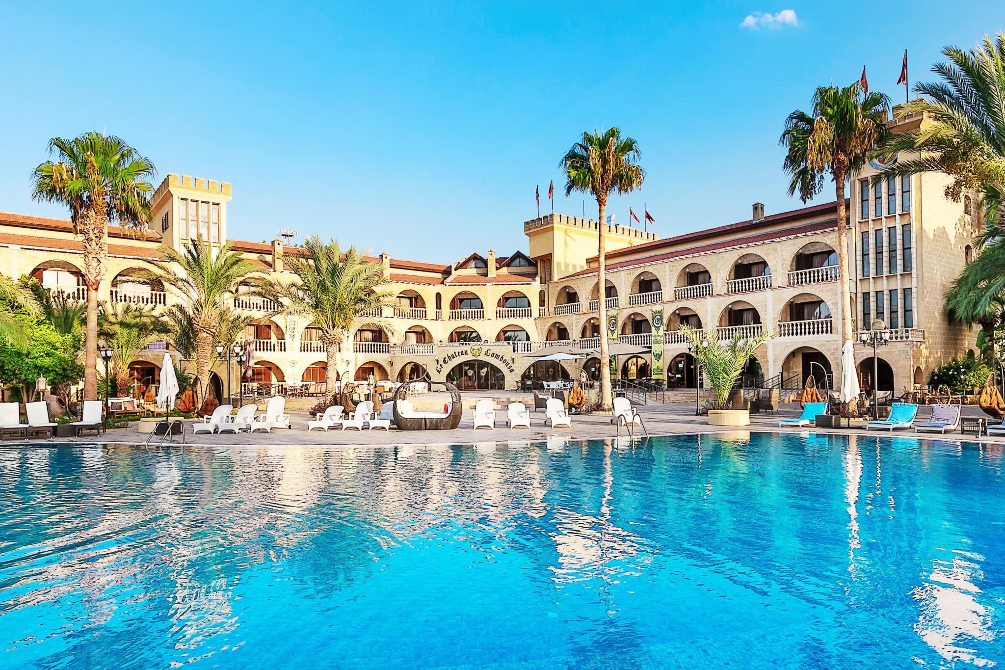 Le Chateau Lambousa Hotel Cyprus - Lápithos - Piscina