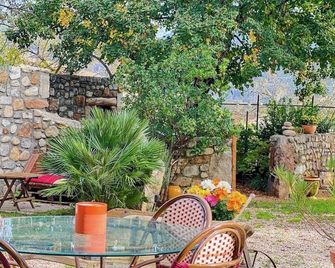 La Maison Inès -Exceptional 18th-century Bastide in Vallon pt d'arc- labeled 5 - France - Vallon-Pont-d'Arc - Patio