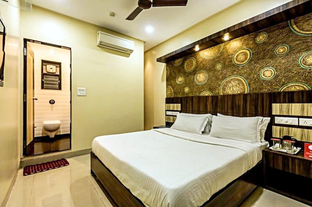 Hotel Shambuji - Thane - Schlafzimmer
