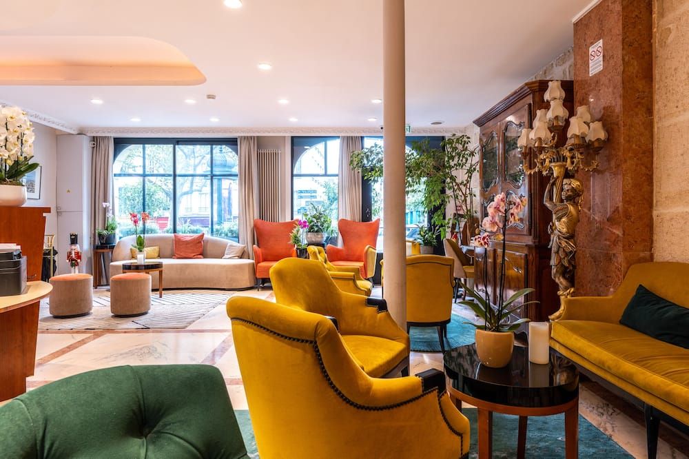 Hotel Minerve - Parigi - Area lounge