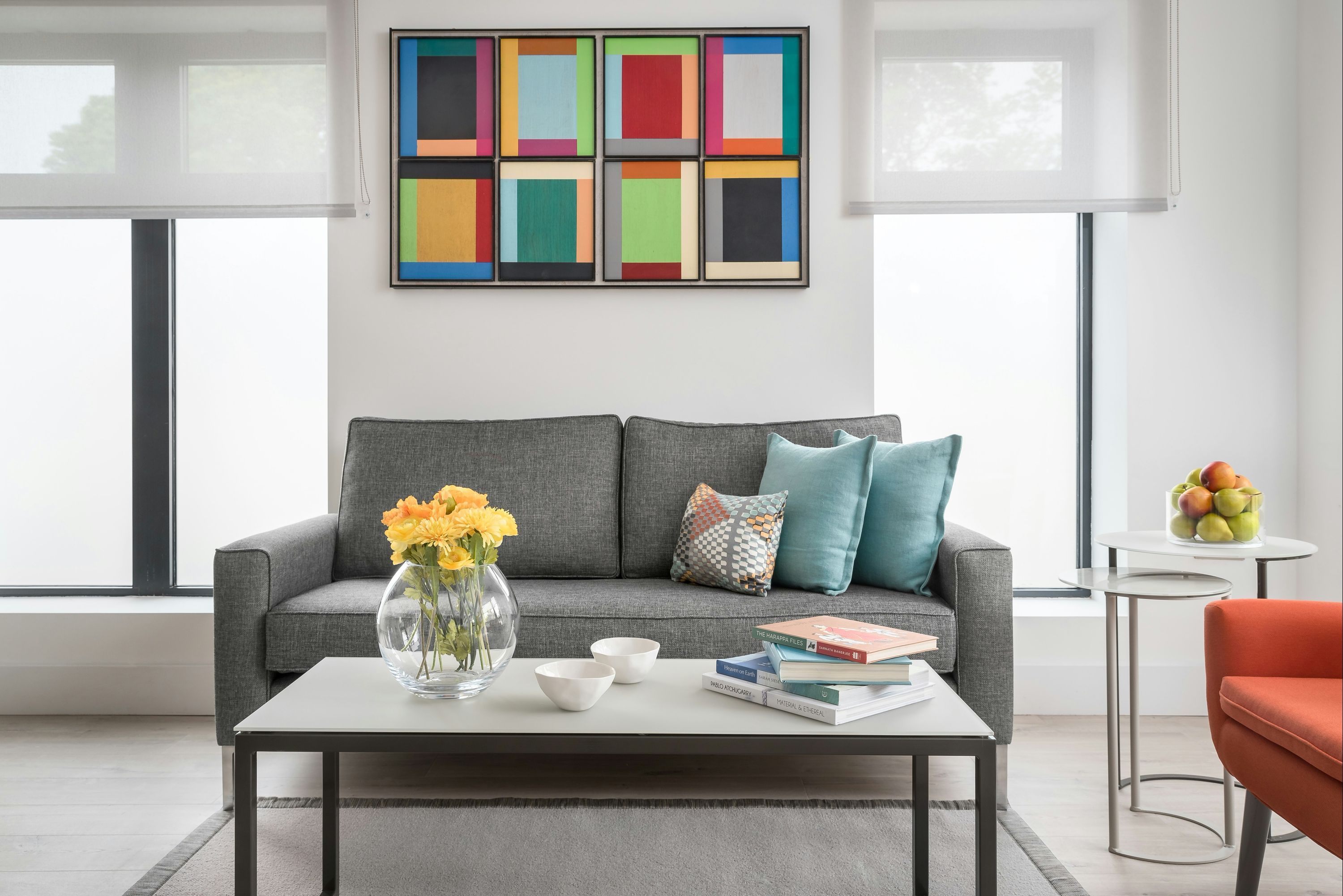 Q Square by Supercity Aparthotels - Brighton - Living room