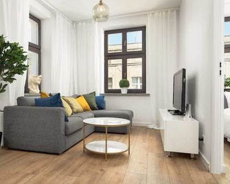 Lumina 2-room apartment near Fabryczna - Łódź - Sala de estar
