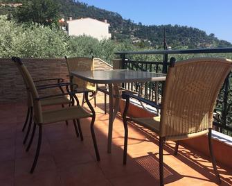 Thasos - Villa in Golden Beach (Xrysi Amoudia)brLicence 00000381630 - Thasos Town - Balkon