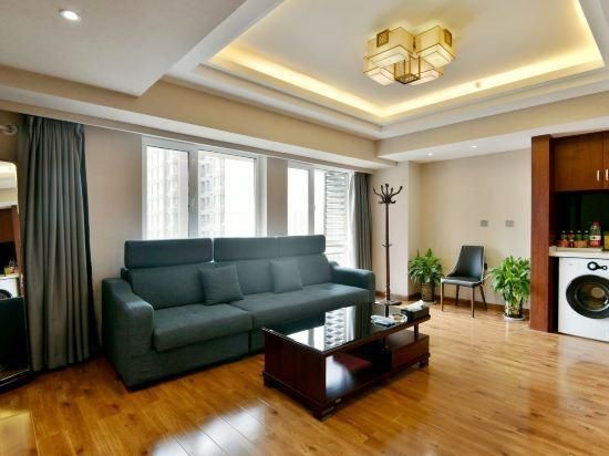 Taiyuan Live Service Apartment - Taiyuan - Wohnzimmer
