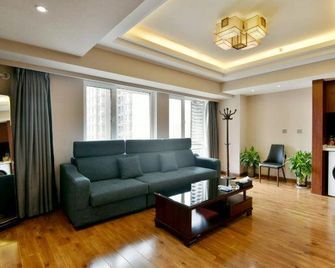 Taiyuan Live Service Apartment - Taiyuan - Wohnzimmer