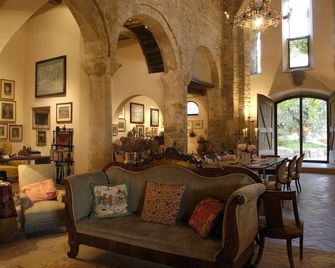 Vacation studio in historic organic farm, with swimming pool - Roccastrada - Lounge