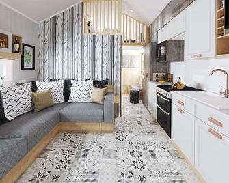 The Parr Pod - Beautiful, luxury pod - Aberlour - Living room