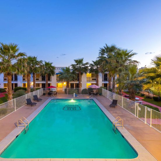 Pool view of Ramada by Wyndham Kingman