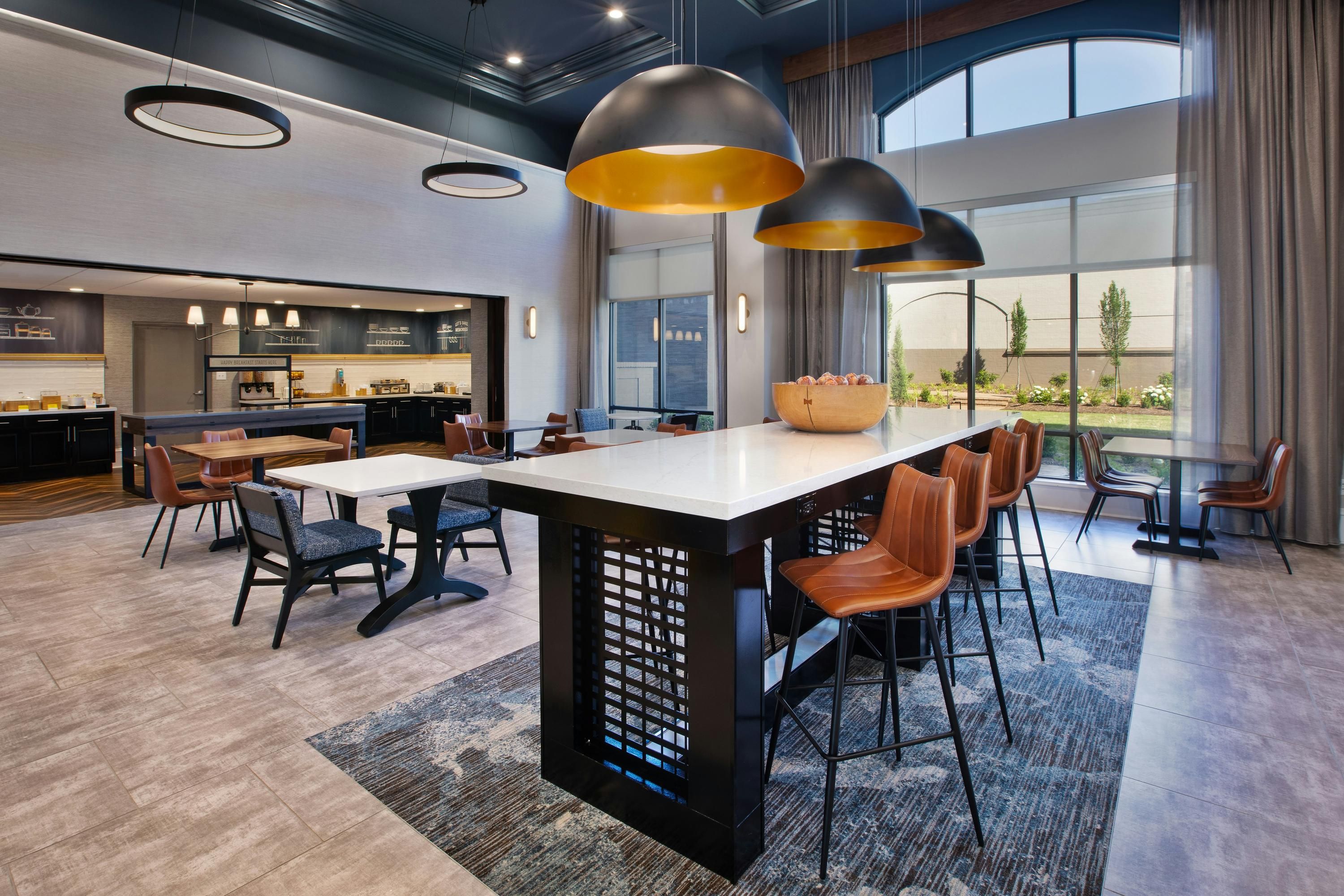 Hampton Inn & Suites Spartanburg-I-26 Westgate Mall - Spartanburg - Restaurant