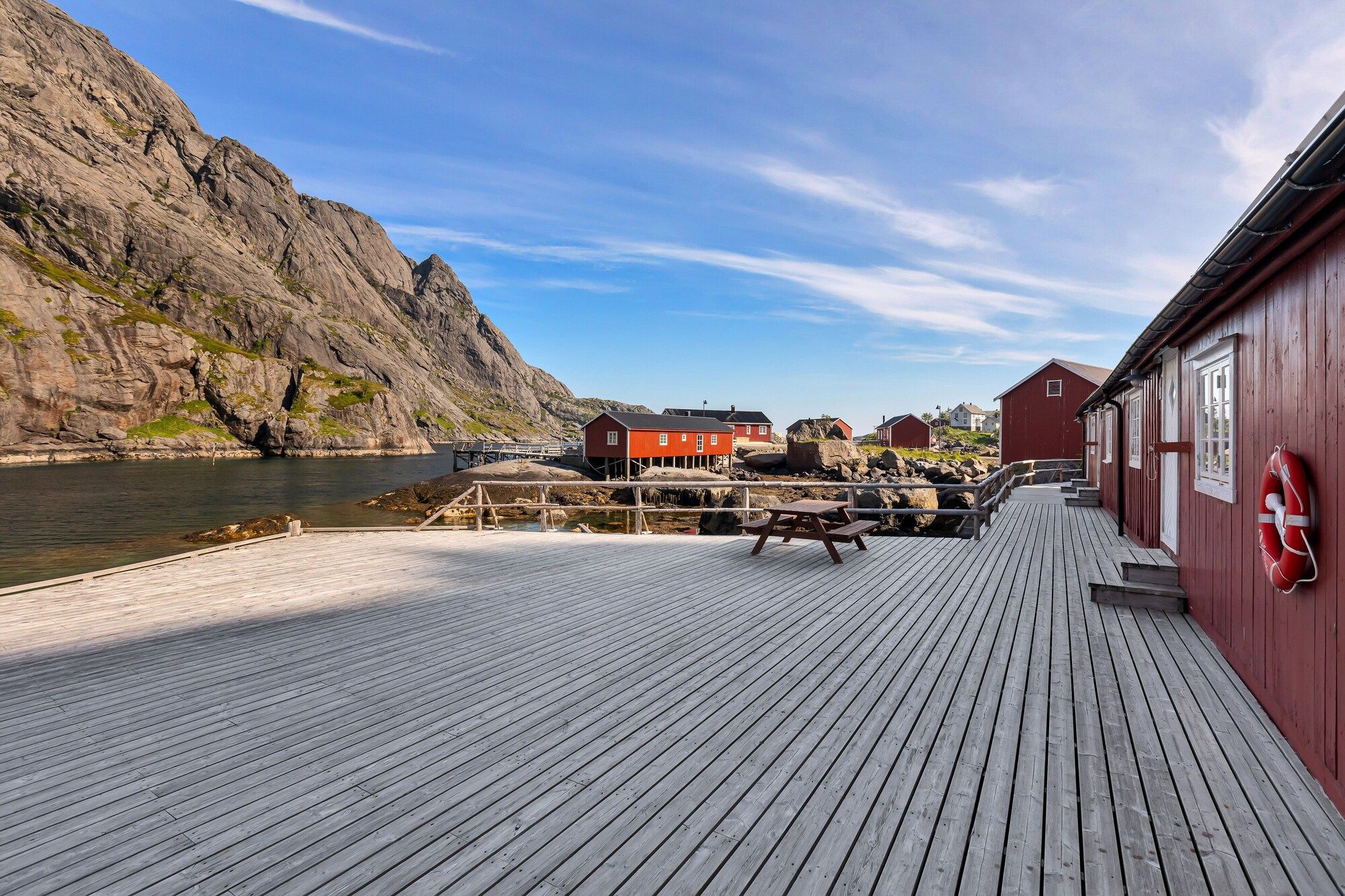 Lofoten Cottages by Nusfjord - Ramberg - פטיו