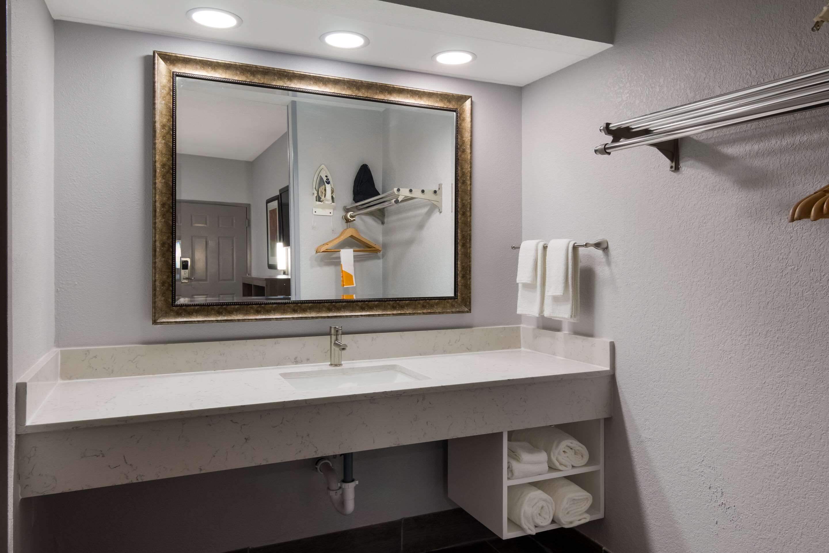 Bathroom view of Quality Inn