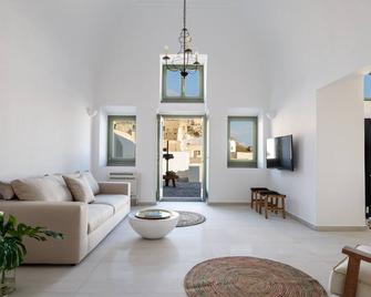 Villa DI Capo - Santorini Old Winery Luxury Villas - Fira - Wohnzimmer