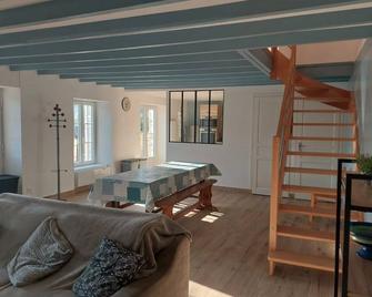 Maison à proximité de la plage - Pirou - Salon