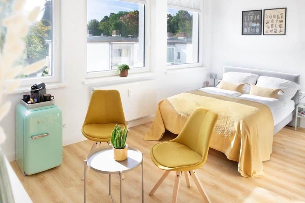 Louis & Louise Apartments & Rooms I Digital Check In - Bremen - Schlafzimmer
