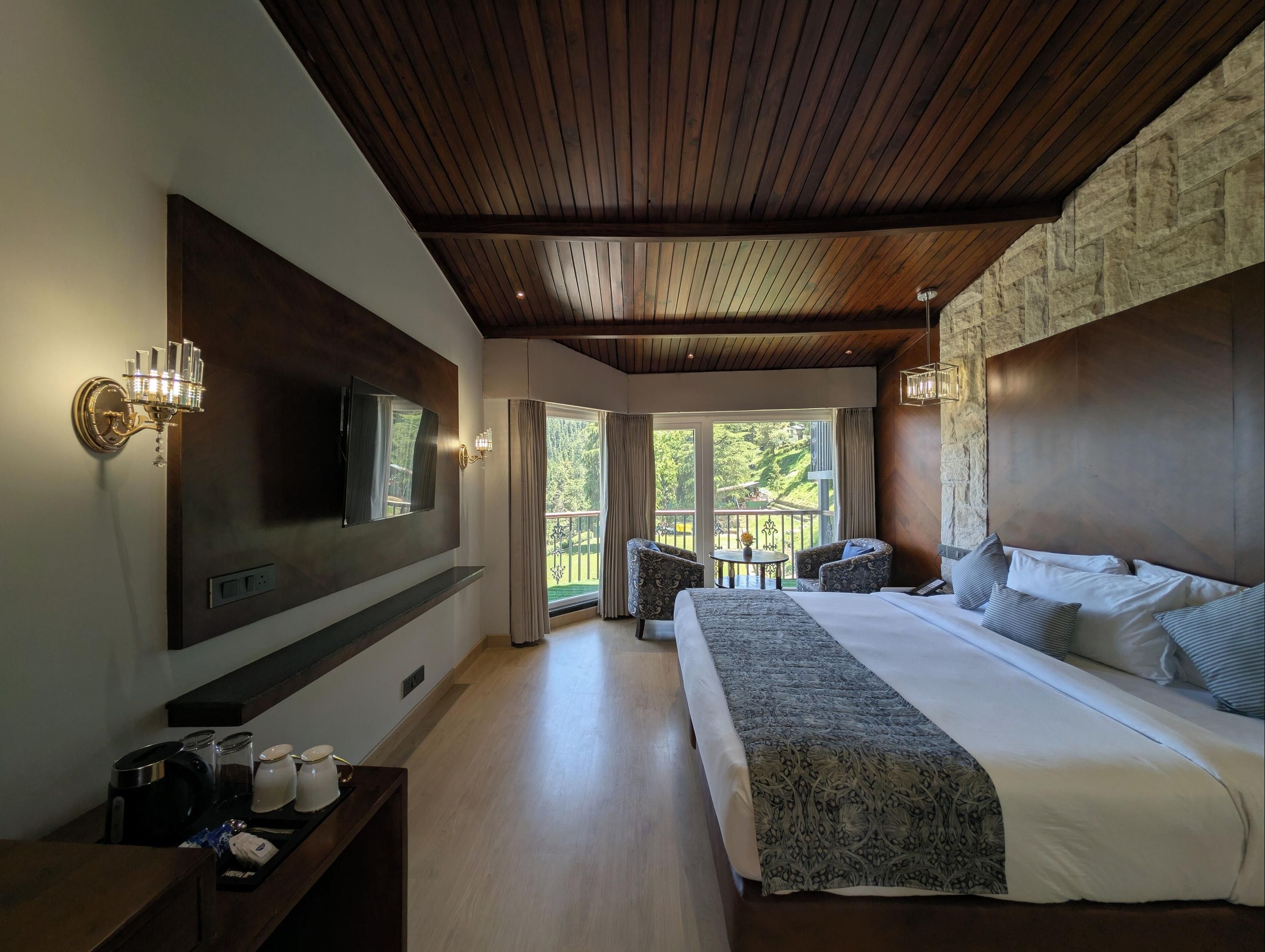 Kufri Heritage Resort & Spa - שימלה - חדר שינה