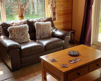 1 Bed Lodge-Sleeps 4-Pet Friendly-Free Parking - Hay-on-Wye - Living room