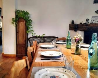 Casa-Lodge Lili Pour 2 Personnes - Molines-en-Queyras - Eetruimte