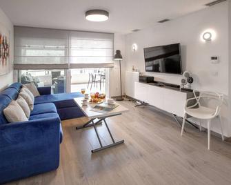 Sea view penthouse in Vari - Vári - Living room