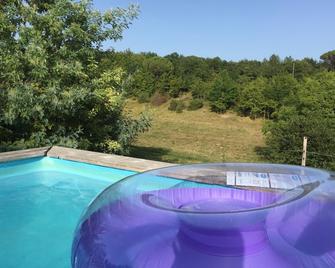 Chalet Dordogne Périgord - Saint-Paul-Lizonne - Piscina