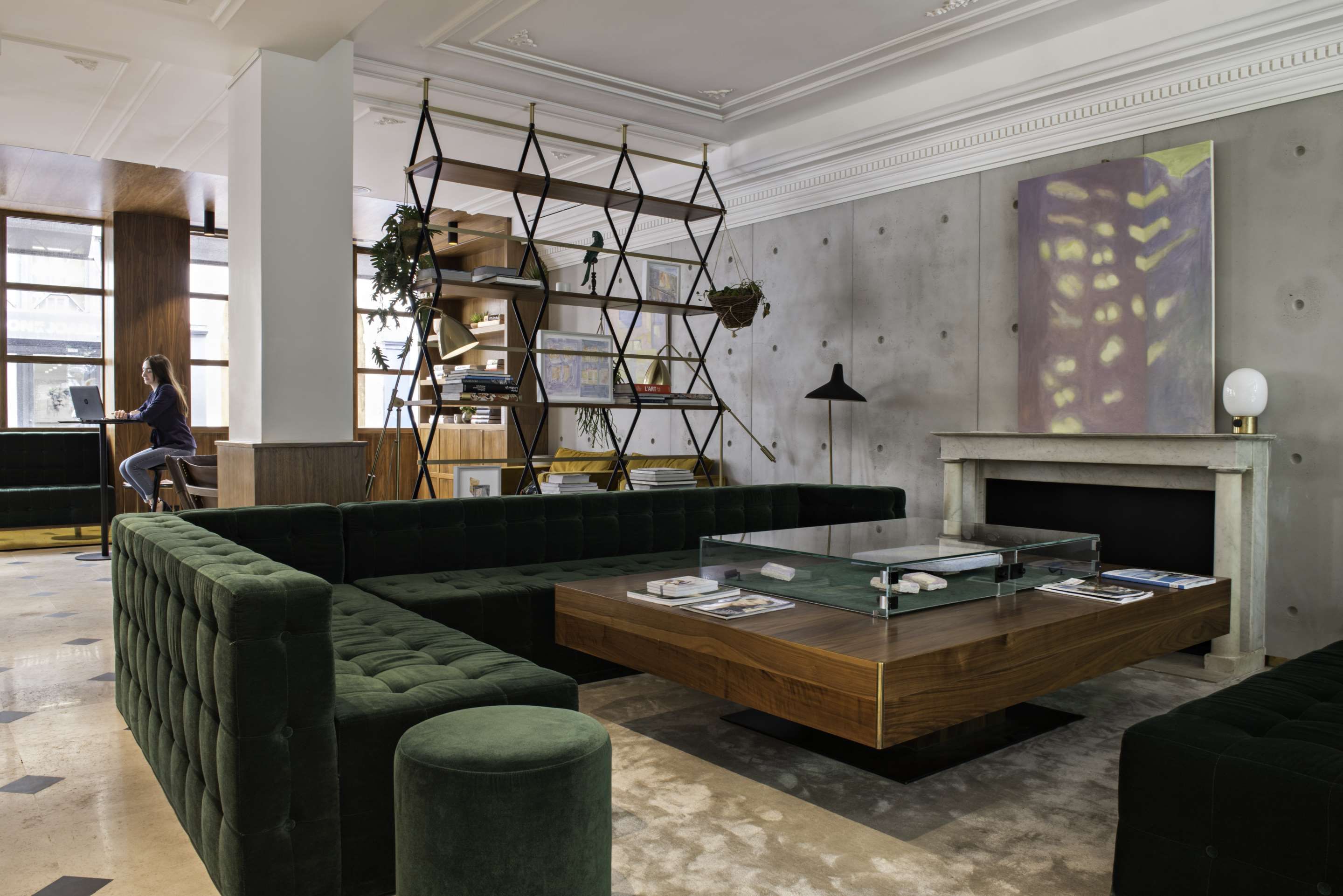 Lounge view of Hotel Parister & Spa