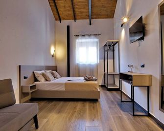 4 Lemons Luxury Studio 02 - Đảo Ammouliani - Phòng ngủ