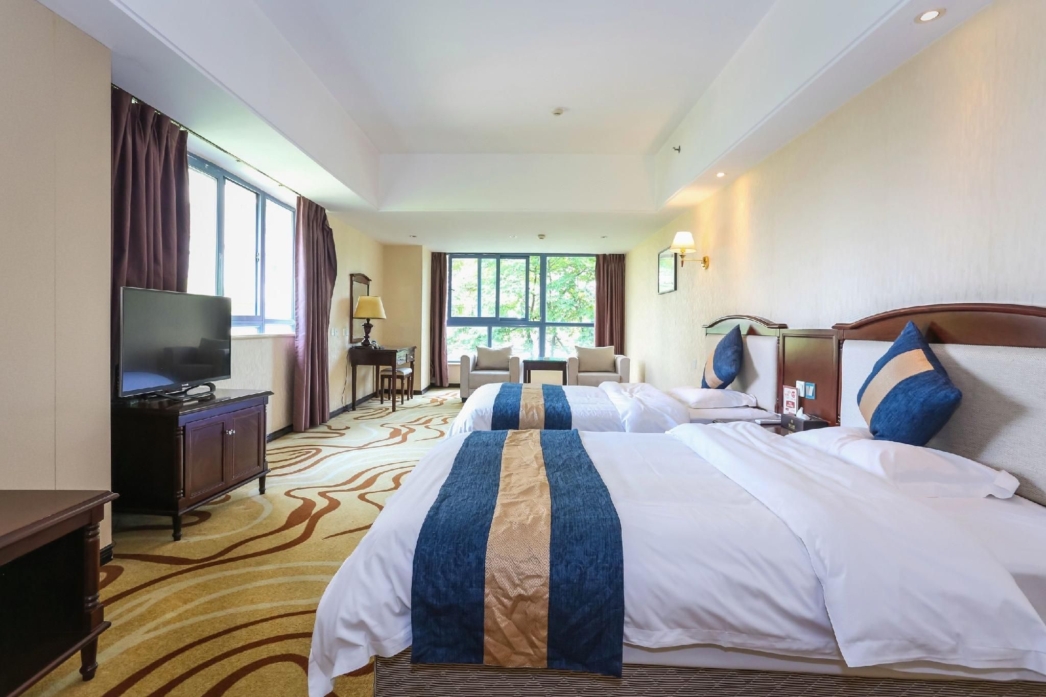 Ruijia Large Hotel Chengdu Airport - צ'נגדו - חדר שינה