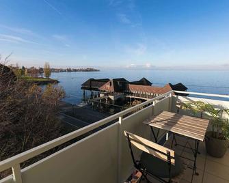 Apartment with fantastic view from your balcony - Rorschach - Varanda